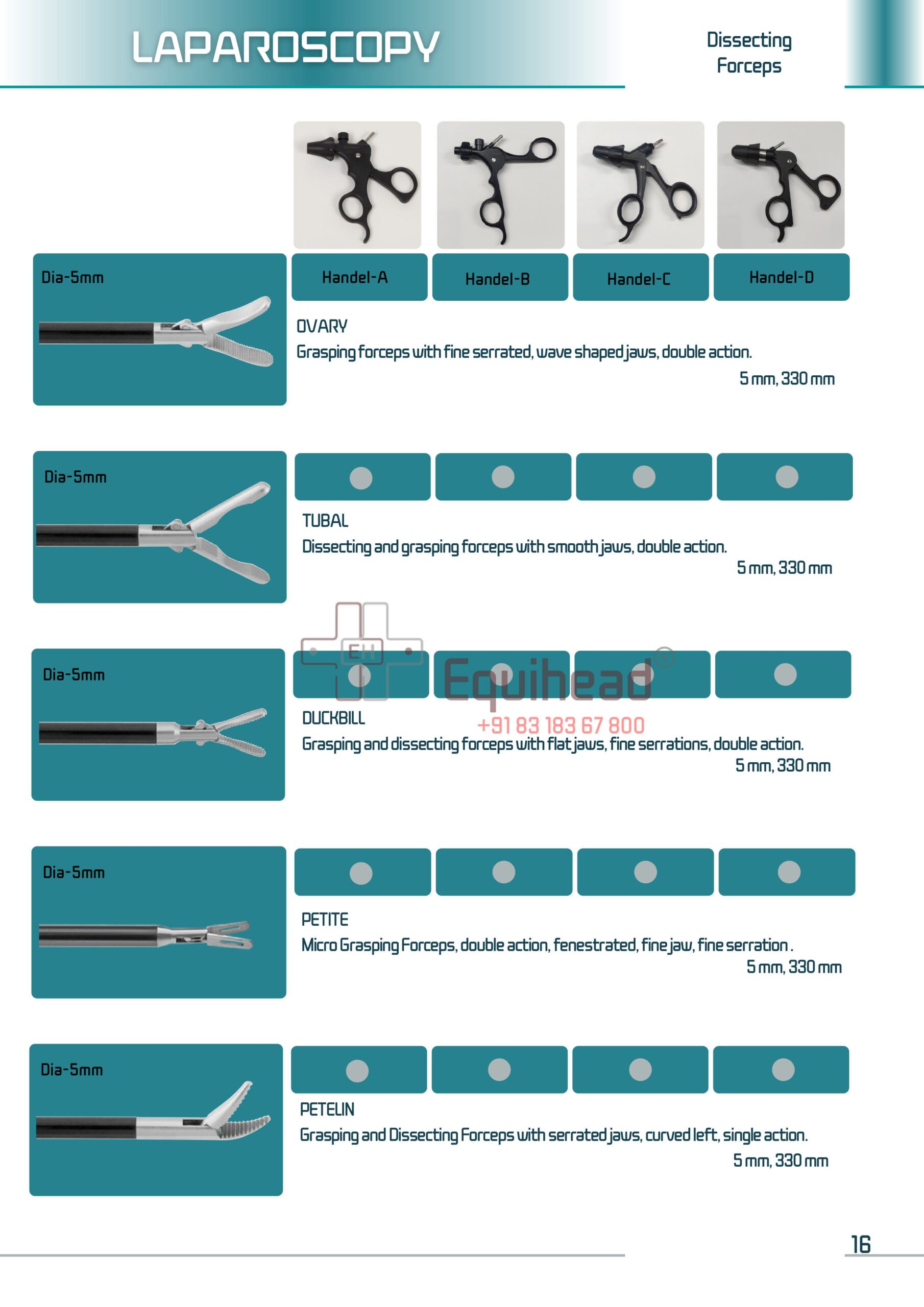 laparoscopy Hand instruments 15