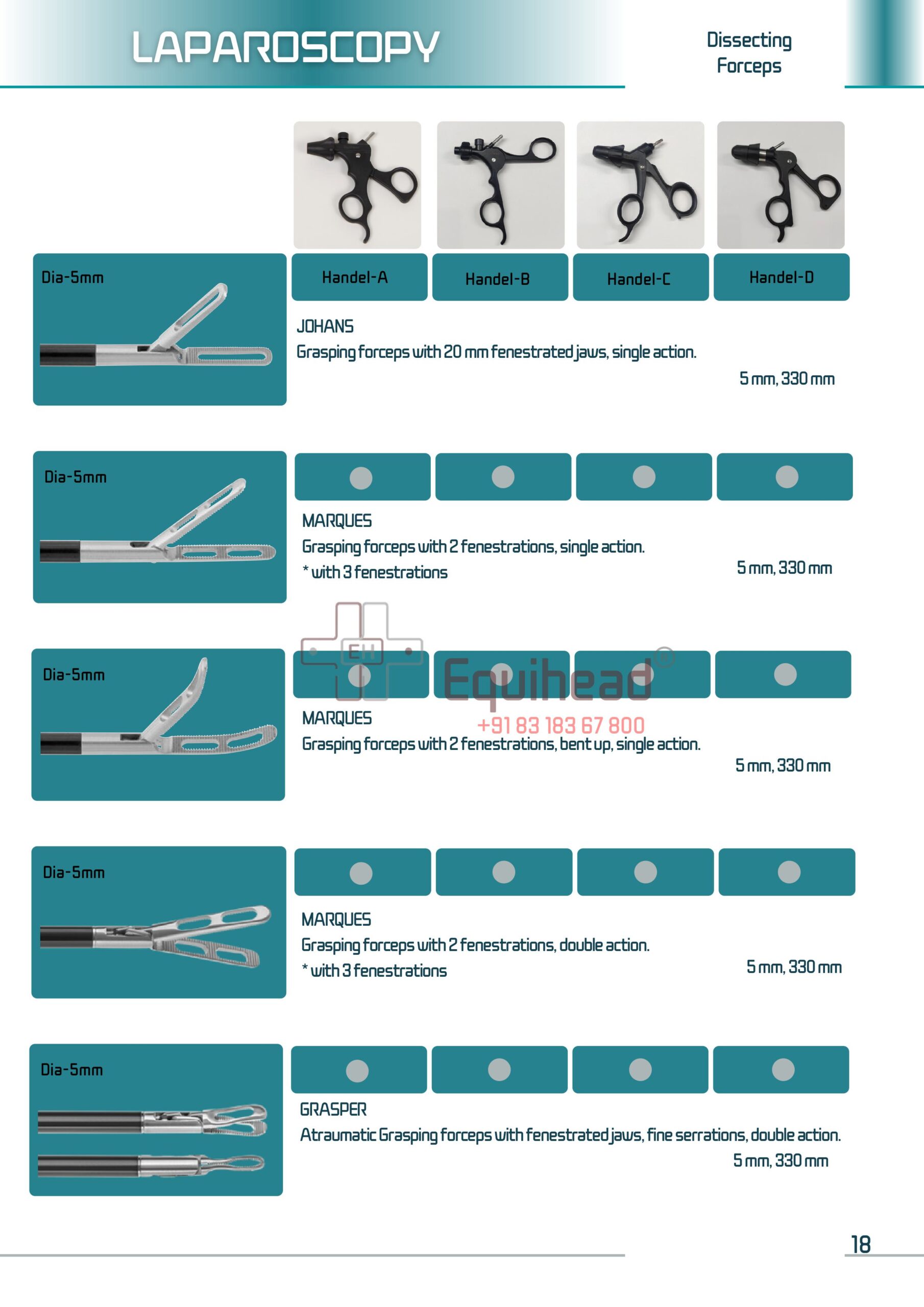 laparoscopy Hand instruments 17