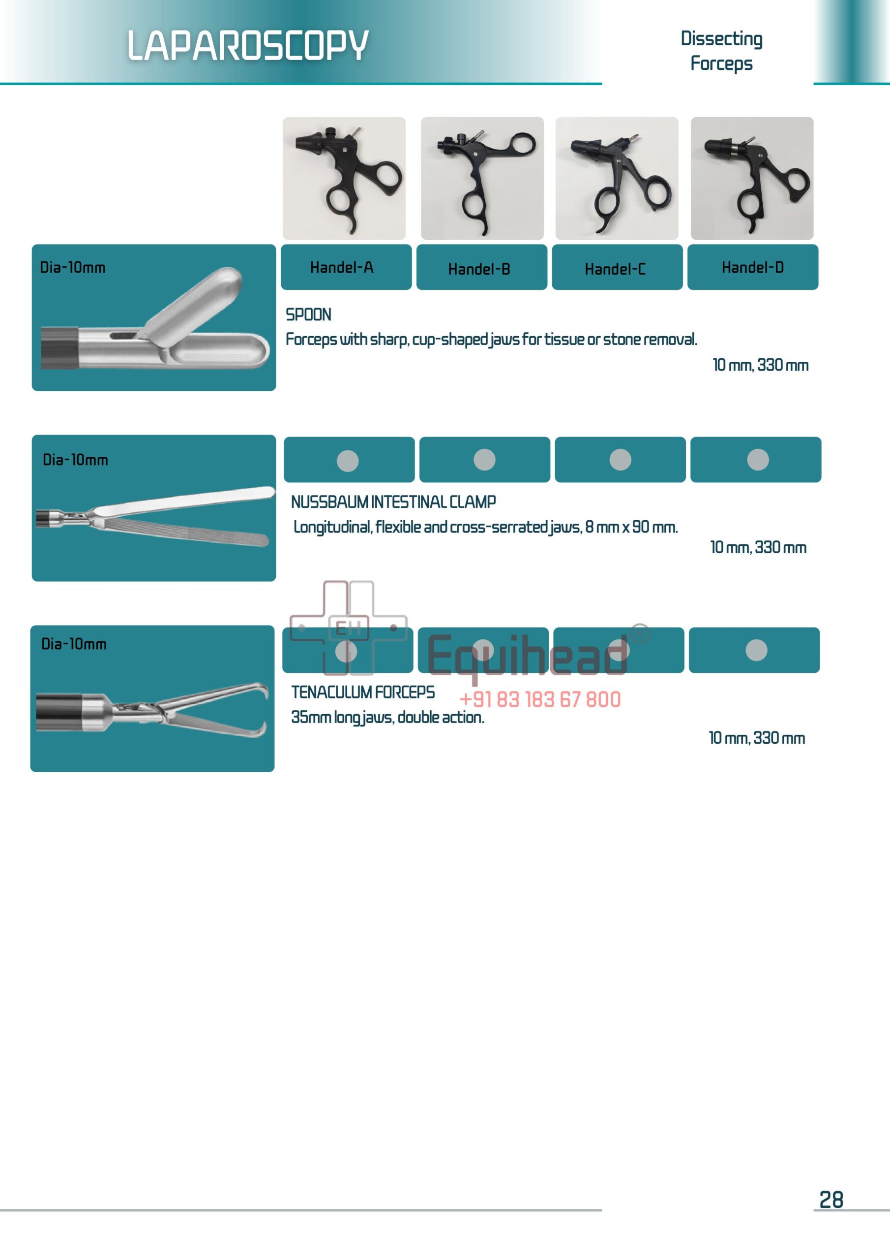 laparoscopy Hand instruments 27