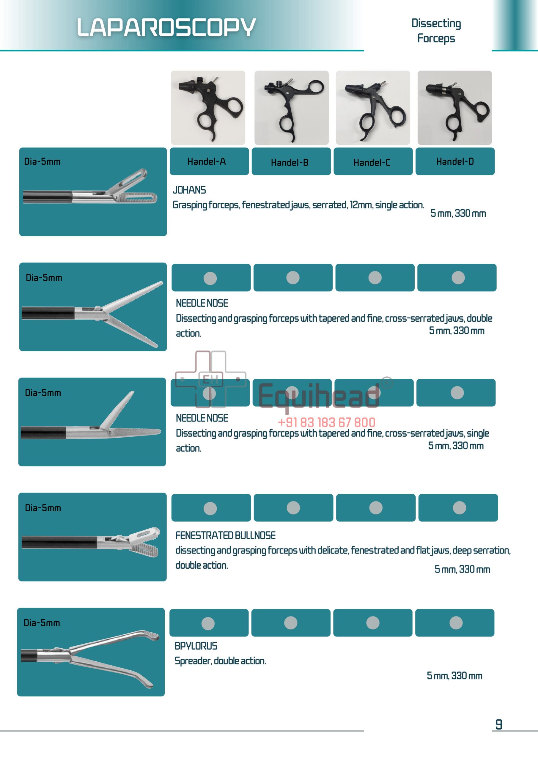 laparoscopy Hand instruments 8